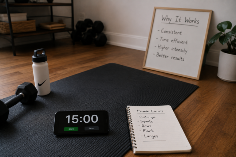 Why I Switched From Long Workouts to 15-Minute Circuits (And Gained More)