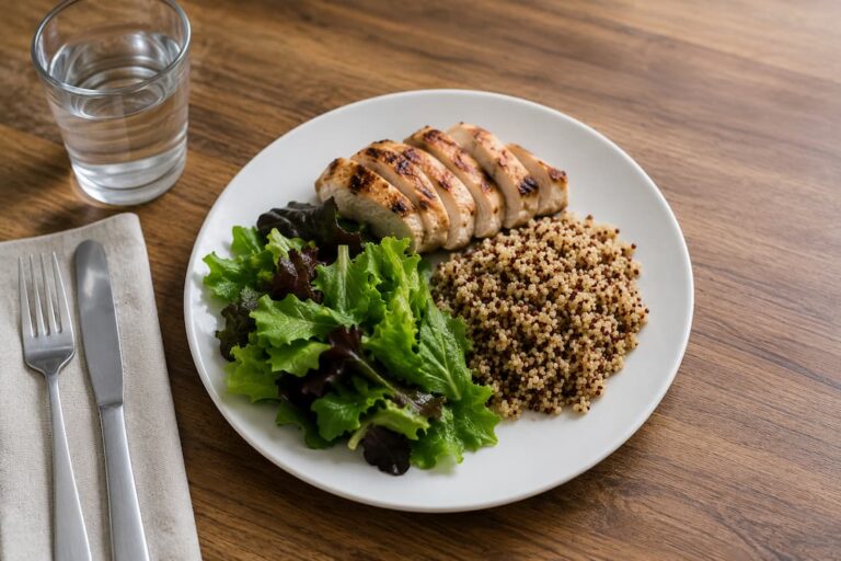 The Simple Plate Method I Use When I Don’t Want to Think About Food